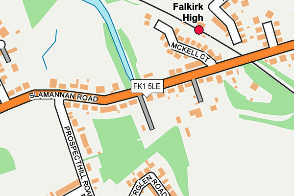 FK1 5LE map - OS OpenMap – Local (Ordnance Survey) FK1 5LE map - OS OpenMap – Local (Ordnance Survey)