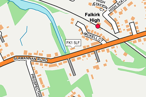 FK1 5LF map - OS OpenMap – Local (Ordnance Survey) FK1 5LF map - OS OpenMap – Local (Ordnance Survey)
