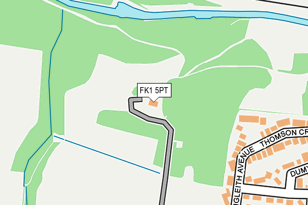 FK1 5PT map - OS OpenMap – Local (Ordnance Survey) FK1 5PT map - OS OpenMap – Local (Ordnance Survey)