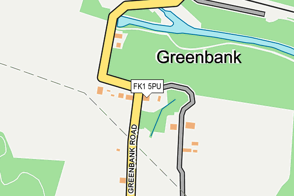 FK1 5PU map - OS OpenMap – Local (Ordnance Survey) FK1 5PU map - OS OpenMap – Local (Ordnance Survey)