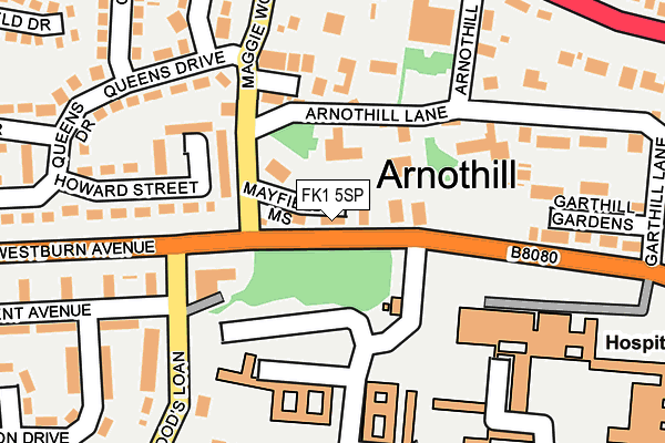 FK1 5SP map - OS OpenMap – Local (Ordnance Survey) FK1 5SP map - OS OpenMap – Local (Ordnance Survey)