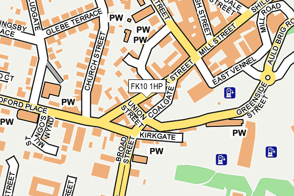 FK10 1HP map - OS OpenMap – Local (Ordnance Survey) FK10 1HP map - OS OpenMap – Local (Ordnance Survey)