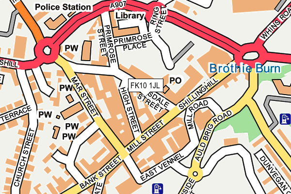 FK10 1JL map - OS OpenMap – Local (Ordnance Survey) FK10 1JL map - OS OpenMap – Local (Ordnance Survey)