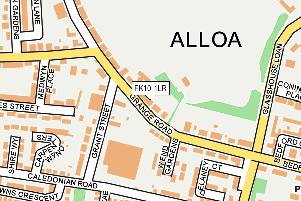 FK10 1LR map - OS OpenMap – Local (Ordnance Survey) FK10 1LR map - OS OpenMap – Local (Ordnance Survey)