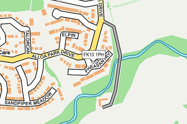 FK10 1PH map - OS OpenMap – Local (Ordnance Survey) FK10 1PH map - OS OpenMap – Local (Ordnance Survey)