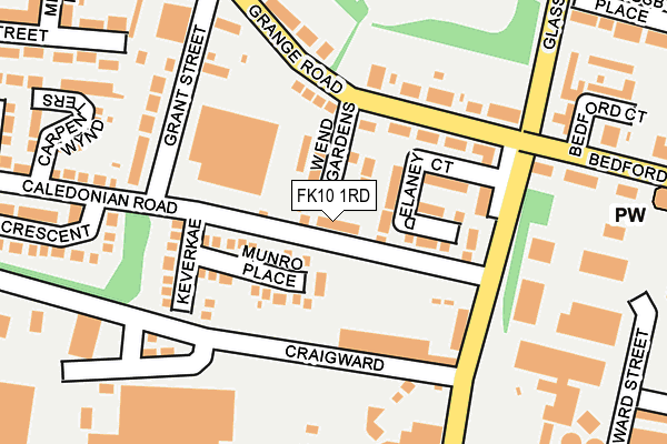 FK10 1RD map - OS OpenMap – Local (Ordnance Survey) FK10 1RD map - OS OpenMap – Local (Ordnance Survey)
