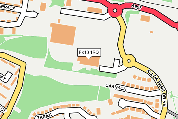 FK10 1RQ map - OS OpenMap – Local (Ordnance Survey) FK10 1RQ map - OS OpenMap – Local (Ordnance Survey)