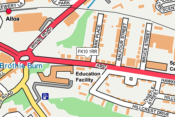 FK10 1RR map - OS OpenMap – Local (Ordnance Survey) FK10 1RR map - OS OpenMap – Local (Ordnance Survey)
