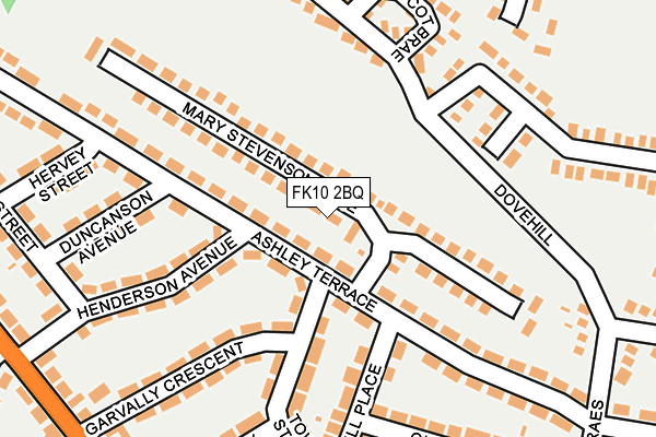 FK10 2BQ map - OS OpenMap – Local (Ordnance Survey) FK10 2BQ map - OS OpenMap – Local (Ordnance Survey)