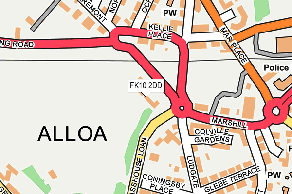 FK10 2DD map - OS OpenMap – Local (Ordnance Survey) FK10 2DD map - OS OpenMap – Local (Ordnance Survey)