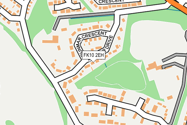 FK10 2EH map - OS OpenMap – Local (Ordnance Survey) FK10 2EH map - OS OpenMap – Local (Ordnance Survey)