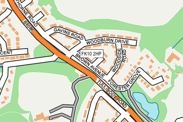 FK10 2HP map - OS OpenMap – Local (Ordnance Survey) FK10 2HP map - OS OpenMap – Local (Ordnance Survey)