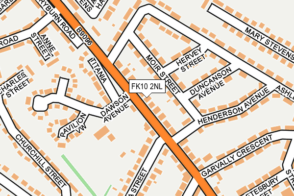 FK10 2NL map - OS OpenMap – Local (Ordnance Survey) FK10 2NL map - OS OpenMap – Local (Ordnance Survey)