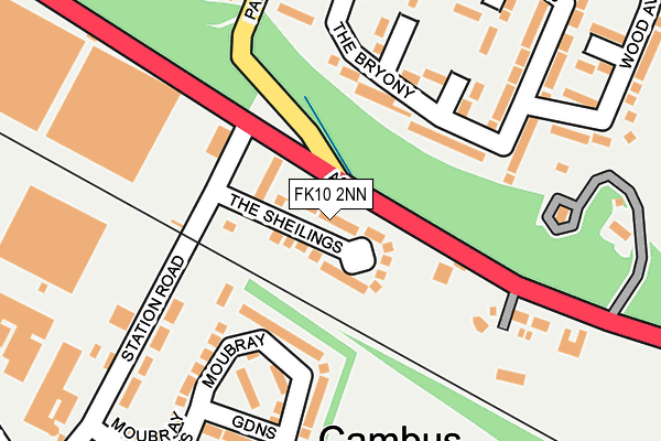 FK10 2NN map - OS OpenMap – Local (Ordnance Survey) FK10 2NN map - OS OpenMap – Local (Ordnance Survey)