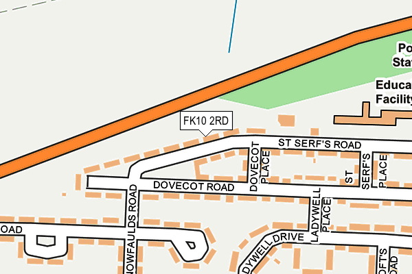 FK10 2RD map - OS OpenMap – Local (Ordnance Survey) FK10 2RD map - OS OpenMap – Local (Ordnance Survey)