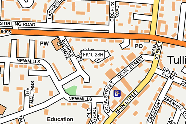 FK10 2SH map - OS OpenMap – Local (Ordnance Survey) FK10 2SH map - OS OpenMap – Local (Ordnance Survey)