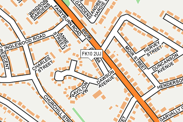 FK10 2UJ map - OS OpenMap – Local (Ordnance Survey) FK10 2UJ map - OS OpenMap – Local (Ordnance Survey)