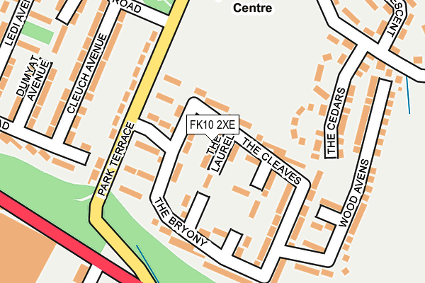 FK10 2XE map - OS OpenMap – Local (Ordnance Survey) FK10 2XE map - OS OpenMap – Local (Ordnance Survey)
