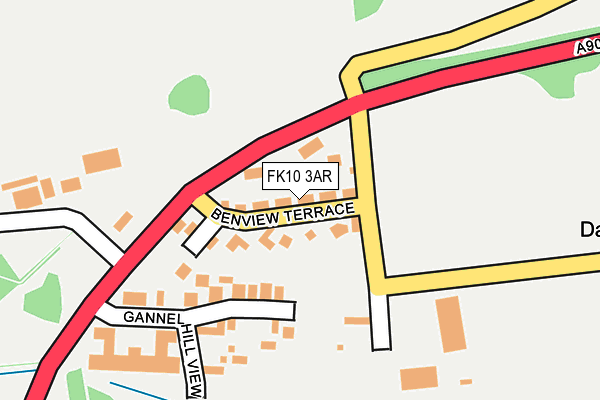 FK10 3AR map - OS OpenMap – Local (Ordnance Survey) FK10 3AR map - OS OpenMap – Local (Ordnance Survey)
