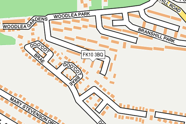 FK10 3BQ map - OS OpenMap – Local (Ordnance Survey) FK10 3BQ map - OS OpenMap – Local (Ordnance Survey)
