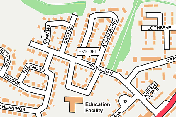 FK10 3EL map - OS OpenMap – Local (Ordnance Survey) FK10 3EL map - OS OpenMap – Local (Ordnance Survey)