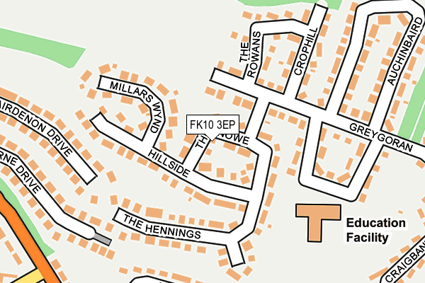 FK10 3EP map - OS OpenMap – Local (Ordnance Survey) FK10 3EP map - OS OpenMap – Local (Ordnance Survey)