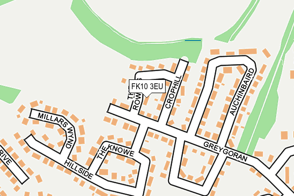 FK10 3EU map - OS OpenMap – Local (Ordnance Survey) FK10 3EU map - OS OpenMap – Local (Ordnance Survey)