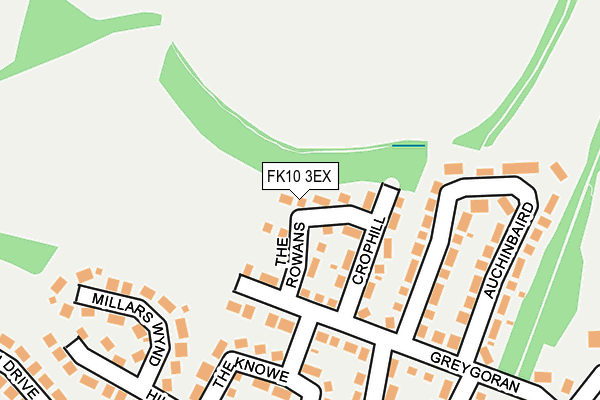 FK10 3EX map - OS OpenMap – Local (Ordnance Survey) FK10 3EX map - OS OpenMap – Local (Ordnance Survey)