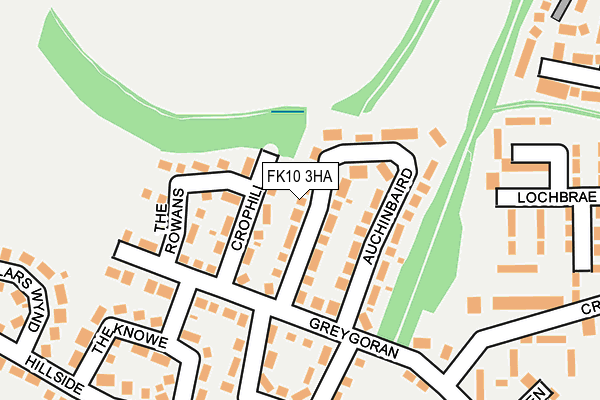 FK10 3HA map - OS OpenMap – Local (Ordnance Survey) FK10 3HA map - OS OpenMap – Local (Ordnance Survey)
