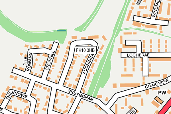 FK10 3HB map - OS OpenMap – Local (Ordnance Survey) FK10 3HB map - OS OpenMap – Local (Ordnance Survey)