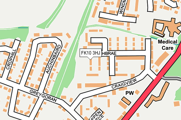 FK10 3HJ map - OS OpenMap – Local (Ordnance Survey) FK10 3HJ map - OS OpenMap – Local (Ordnance Survey)