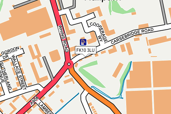 FK10 3LU map - OS OpenMap – Local (Ordnance Survey) FK10 3LU map - OS OpenMap – Local (Ordnance Survey)