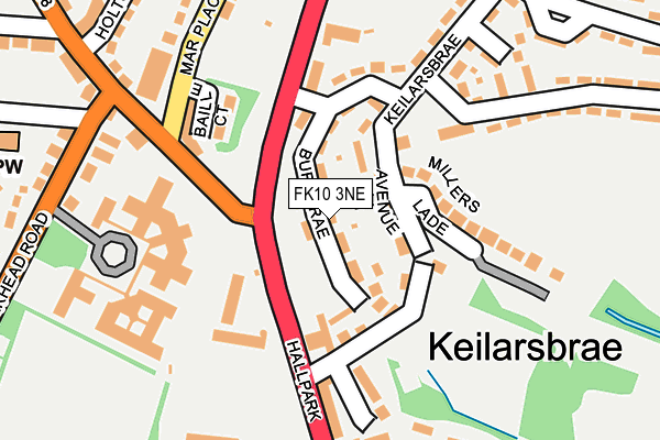 FK10 3NE map - OS OpenMap – Local (Ordnance Survey) FK10 3NE map - OS OpenMap – Local (Ordnance Survey)