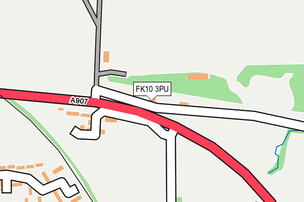 FK10 3PU map - OS OpenMap – Local (Ordnance Survey) FK10 3PU map - OS OpenMap – Local (Ordnance Survey)