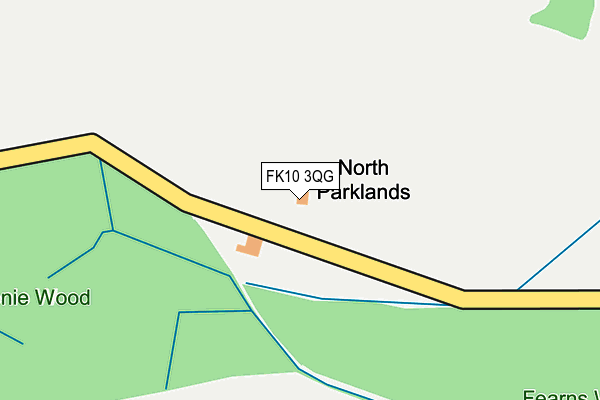 FK10 3QG map - OS OpenMap – Local (Ordnance Survey) FK10 3QG map - OS OpenMap – Local (Ordnance Survey)