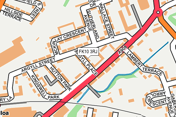 FK10 3RJ map - OS OpenMap – Local (Ordnance Survey) FK10 3RJ map - OS OpenMap – Local (Ordnance Survey)