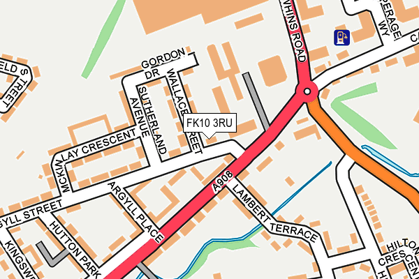 FK10 3RU map - OS OpenMap – Local (Ordnance Survey) FK10 3RU map - OS OpenMap – Local (Ordnance Survey)