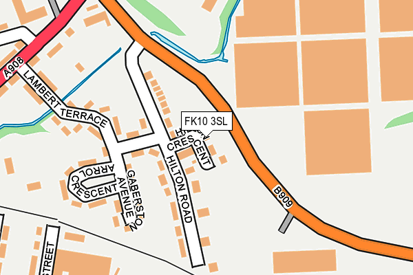 FK10 3SL map - OS OpenMap – Local (Ordnance Survey) FK10 3SL map - OS OpenMap – Local (Ordnance Survey)