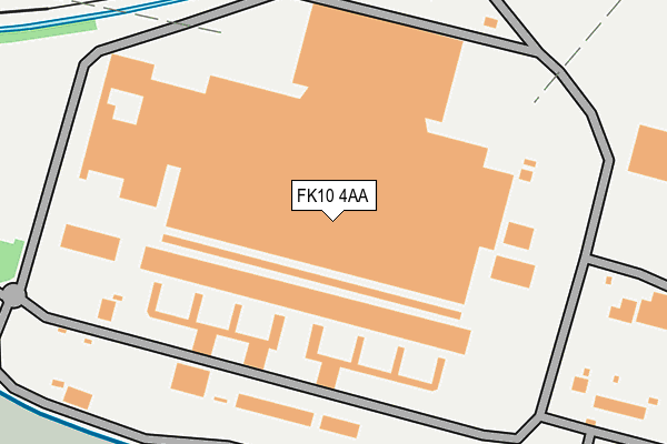 FK10 4AA map - OS OpenMap – Local (Ordnance Survey) FK10 4AA map - OS OpenMap – Local (Ordnance Survey)