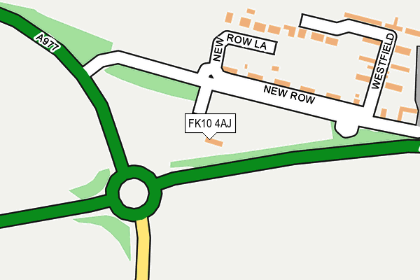 FK10 4AJ map - OS OpenMap – Local (Ordnance Survey) FK10 4AJ map - OS OpenMap – Local (Ordnance Survey)