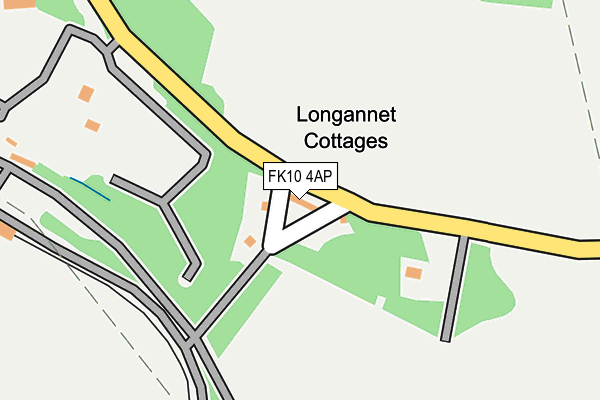 FK10 4AP map - OS OpenMap – Local (Ordnance Survey) FK10 4AP map - OS OpenMap – Local (Ordnance Survey)