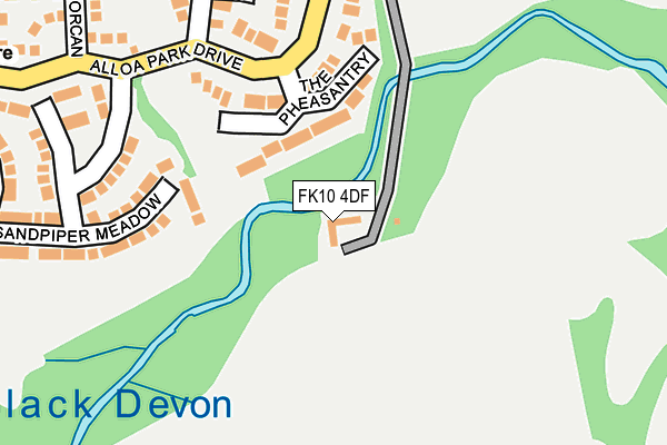 FK10 4DF map - OS OpenMap – Local (Ordnance Survey) FK10 4DF map - OS OpenMap – Local (Ordnance Survey)