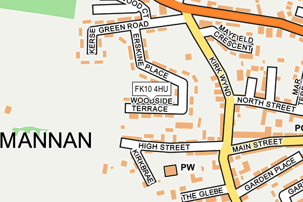 FK10 4HU map - OS OpenMap – Local (Ordnance Survey) FK10 4HU map - OS OpenMap – Local (Ordnance Survey)