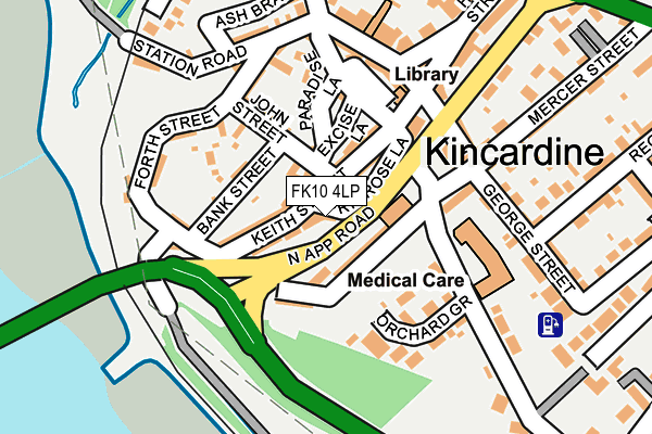 FK10 4LP map - OS OpenMap – Local (Ordnance Survey) FK10 4LP map - OS OpenMap – Local (Ordnance Survey)