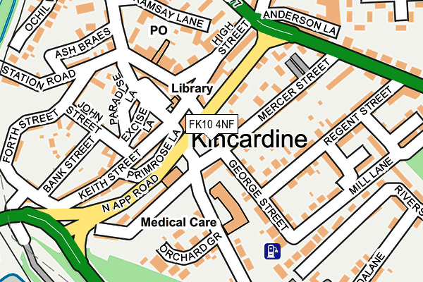 FK10 4NF map - OS OpenMap – Local (Ordnance Survey) FK10 4NF map - OS OpenMap – Local (Ordnance Survey)