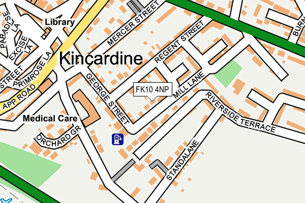 FK10 4NP map - OS OpenMap – Local (Ordnance Survey) FK10 4NP map - OS OpenMap – Local (Ordnance Survey)