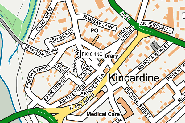 FK10 4NQ map - OS OpenMap – Local (Ordnance Survey) FK10 4NQ map - OS OpenMap – Local (Ordnance Survey)