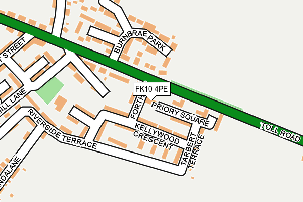 FK10 4PE map - OS OpenMap – Local (Ordnance Survey) FK10 4PE map - OS OpenMap – Local (Ordnance Survey)