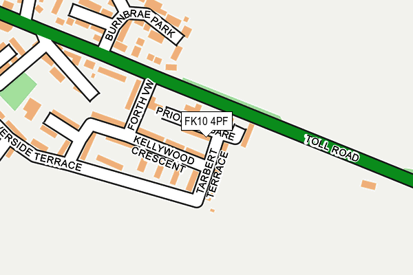 FK10 4PF map - OS OpenMap – Local (Ordnance Survey) FK10 4PF map - OS OpenMap – Local (Ordnance Survey)