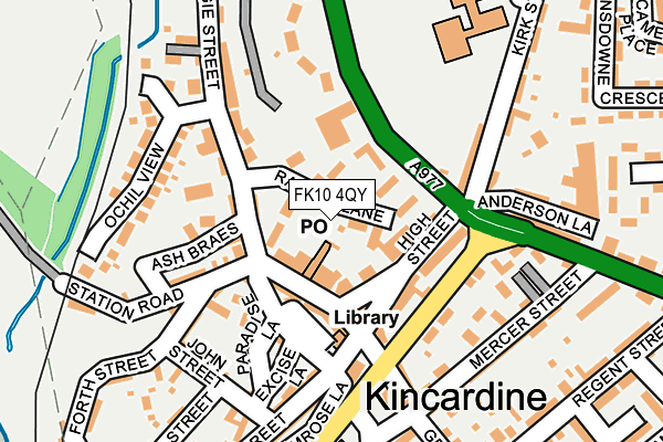 FK10 4QY map - OS OpenMap – Local (Ordnance Survey) FK10 4QY map - OS OpenMap – Local (Ordnance Survey)